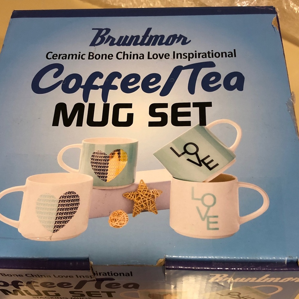 Coffee Tea Mug Set 4 - Picture 5 of 6